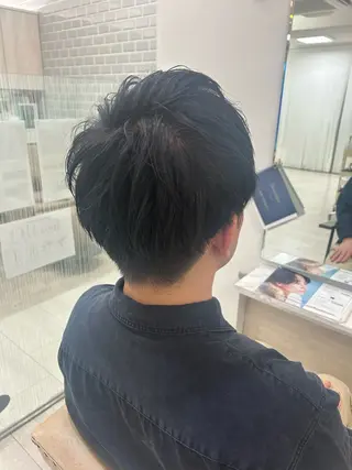 メンズ 栗田 優月のヘアスタイル