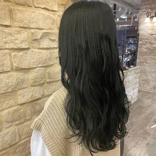 ロング カラー 星野 茉由のヘアスタイル