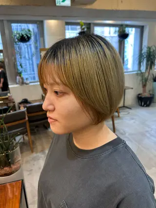 ショート 丸みショート/新宿 /みづき🐏のヘアスタイル