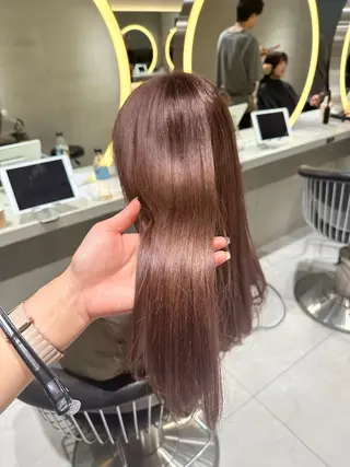 ロング カラー ハルナ/ハイトーン‎ /lond uluのヘアスタイル