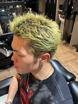 メンズ BARBER SHOP 涼所属・岡村 海のヘアスタイル