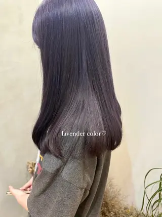 ロング カラー パーマ ヘアアレンジ キッズ ネイル マツエク・マツパ アイブロウ Himawari♡ 柔らかいカラーのヘアスタイル