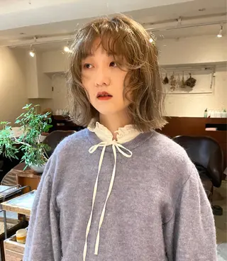 ショート カラー ファッションに 溶け込むstyleのヘアスタイル