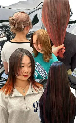 ロング カラー 銀座/ヘアセット シマムラ ミホのヘアスタイル