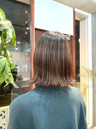 ミディアム 北山／ボブ／レイヤー /maru☺︎のヘアスタイル