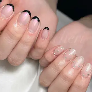 ミディアム ネイル richeri beautyのネイルデザイン