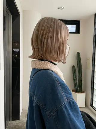 カラー 🔥ボブ／レイヤー／ shingoのヘアスタイル