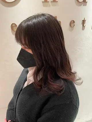 セミロング パーマ RINA 🦋🫧のヘアスタイル