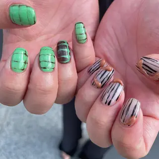 キッズ ネイル feey ⁑erinaのネイルデザイン