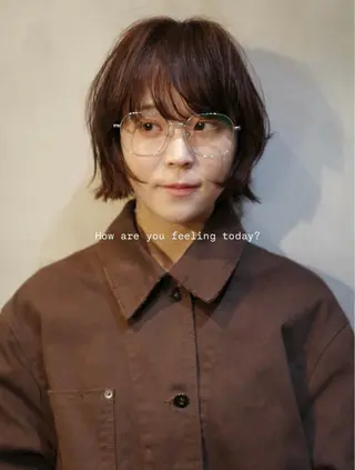 ミディアム 小野 龍樹のヘアスタイル