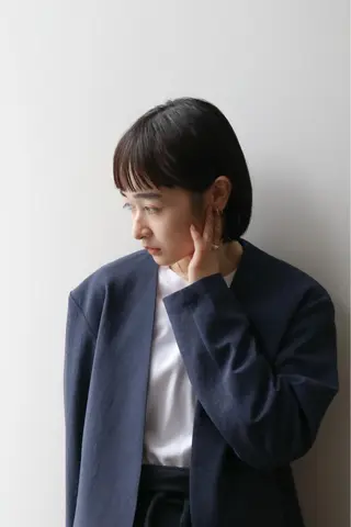 ショート パーマ THE DAY所属・AKI HASHIMOTOのヘアスタイル