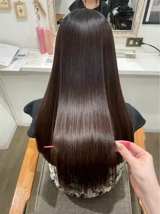 ロング パーマ 髪質改善 jewel box~私のトリートメント~東梅田店所属・💎髪質改善専門 jewel boxのヘアスタイル