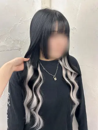 ロング 🎀ハイトーン. 難波.RISA🎀のヘアスタイル