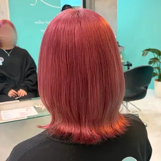 ミディアム カラー Natsuki🤍 透明感×艶カラー🫧のヘアスタイル