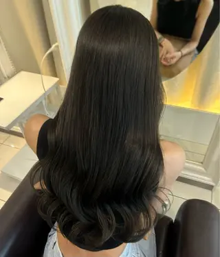 ロング カラー カットモデル募集/島 桜子のヘアスタイル