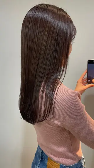 ロング カラー 表参道/赤み無し 透明感 colorのヘアスタイル