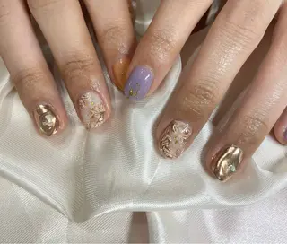 メンズ ネイル Chérinail 爪のお手入れのネイルデザイン