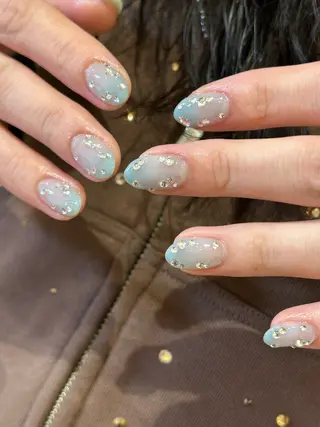 ネイル Mana  🫧 パラジェル⌇自由が丘のネイルデザイン