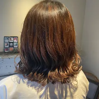 ミディアム FERIAあべの KARINのヘアスタイル