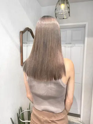 カラー スミレ /アレンジ /コーンロウ/メンズのヘアスタイル