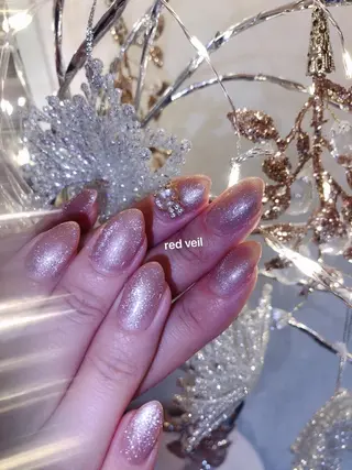 ミディアム ネイル 長さ出し専門 nynaのネイルデザイン