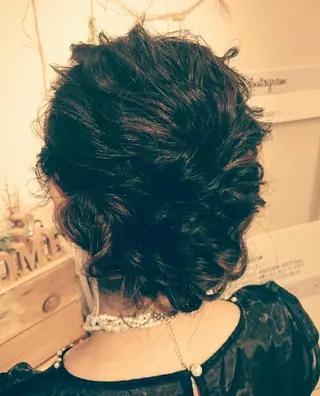 ヘアアレンジ ロング ヘアセット/髪質改善 /カラー/TADOのヘアスタイル