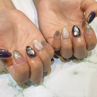 ネイル 糀屋 彩奈のネイルデザイン