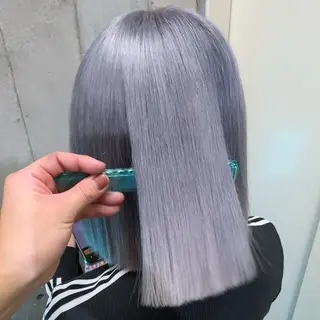 ショート カラー ✨ブリーチ支持No1 複雑履歴修正/舘岡のヘアスタイル