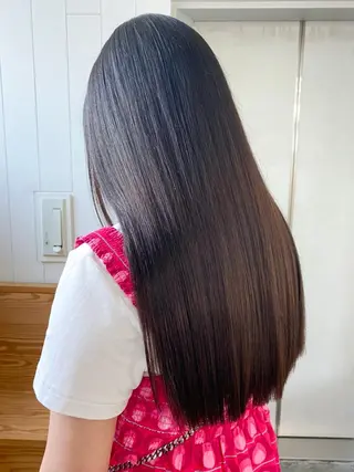 セミロング カラー ITbyALBUM 八王子店のヘアスタイル