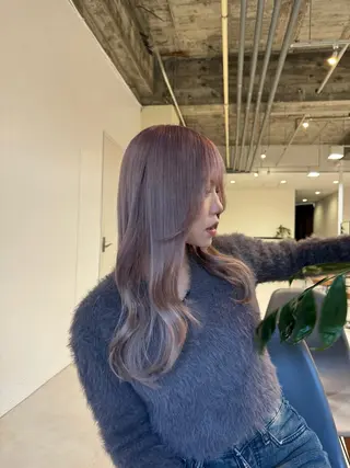 カラー amoretto 天文館店kiraのヘアスタイル