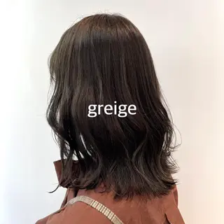 セミロング 暖色カラー推し/ トヤエリコのヘアスタイル