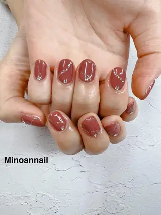 ネイル 美ノ庵ネイルサロン メトロポリタン前店のネイルデザイン