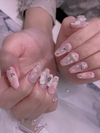 ネイル 長さだし専門店 M2　rikaのネイルデザイン