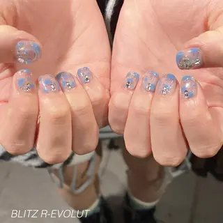 ネイル ☁️BLITZ 🎀笠原雪音🎀のネイルデザイン