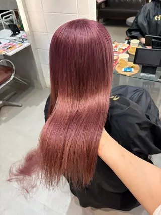 ロング chic  有山 美瑠のヘアスタイル