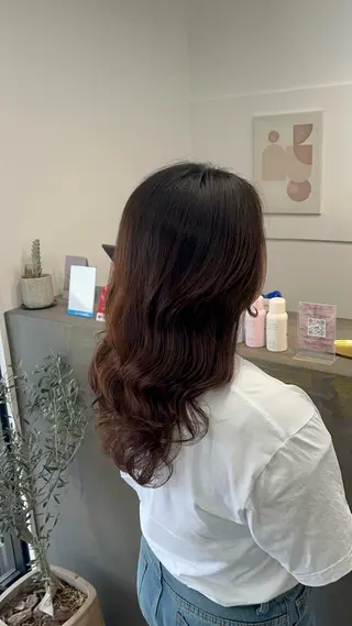 セミロング パーマ hair salon SILLO.のヘアスタイル