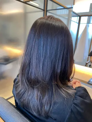 ミディアム サイトウ ナツキ/髪質改善のヘアスタイル