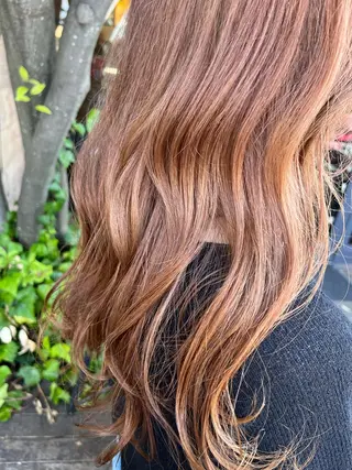 カラー 🩶韓国艶髪🇰🇷 下本夕綺のヘアスタイル