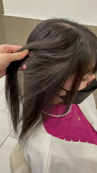 ミディアム カラー PROGRESS Harukiのヘアスタイル