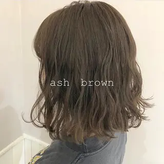 ミディアム カラー 🤎ベージュカラー 🐶メンズパーマのヘアスタイル