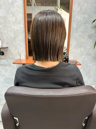 ショート C’LD hair produce /シールドヘア所属・モテ髪/ボブ/ショー ト/アダチフウトのヘアスタイル