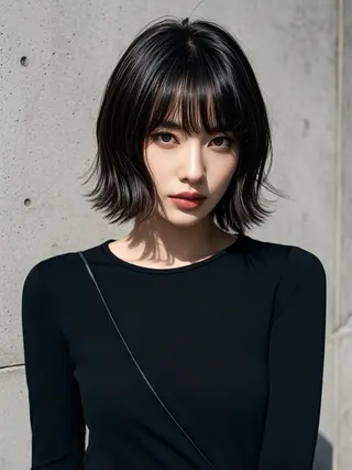 ショート ウルフカット 811 大阪梅田 ウルフのヘアスタイル