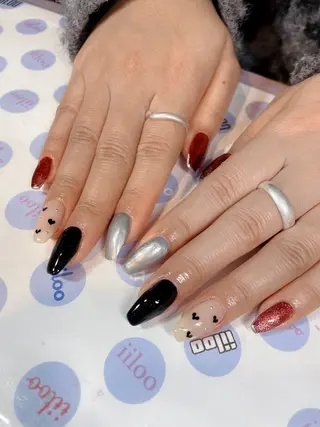 ネイル iiloo aromaworksのネイルデザイン