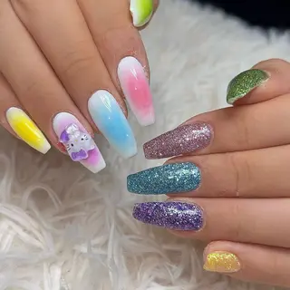 ネイル 【Yappy🌈】 💖P-tanaのネイルデザイン