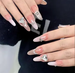 ロング カラー Bling Salonのネイルデザイン