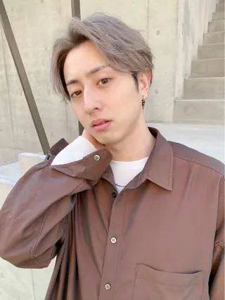 カラー メンズ ness🎖️ カミカリスマ受賞のヘアスタイル