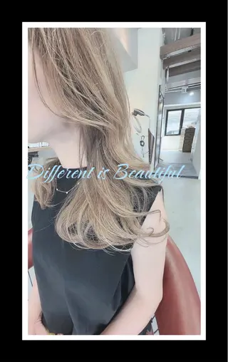 ロング カラー オーナースタイリスト 佐藤のヘアスタイル