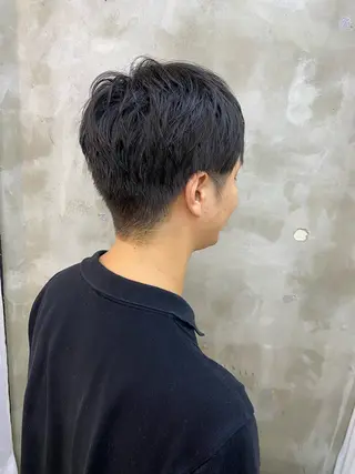 メンズ 志賀 あずみのヘアスタイル