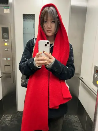 カラー 中野 こころのヘアスタイル