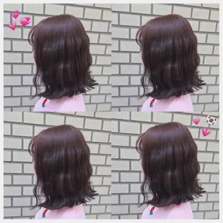 ミディアム 韓国ヘア得意❤︎森澤 悠佳のヘアスタイル